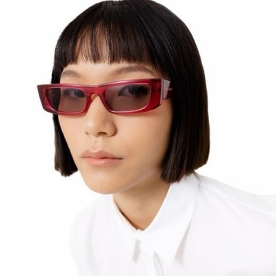 New! Saint Laurent Transparent Pink Sunglasses, SL553 003 