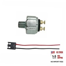 TMaster Universal Low Pressure Type Brake Light Switch and Pig Tail with Wire