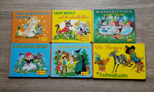 6 ältere Bilderbücher,  Märchen , Pappbilderbuch,  Pestalozzi  von 1970/ 80/ 90