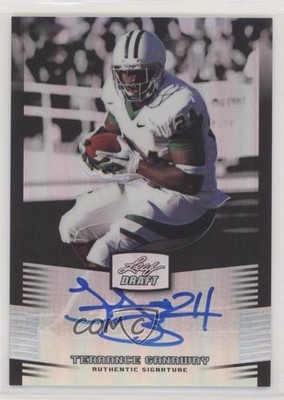 2012 Leaf Metal Draft Silver 24/99 Terrance Ganaway #TG1 Rookie Auto RC 0w8
