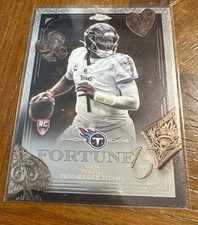 2025 Topps Chrome CAM WARD Fortune 15 Rookie Card #F15-22 Titans
