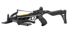 80lbs Black Self Cocking Hunting Crossbow 225 FPS 3pc Arrows Bow New
