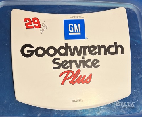 Nascar #29 GM Goodrich Kevin Harvick Metal Hood Replica 14-in