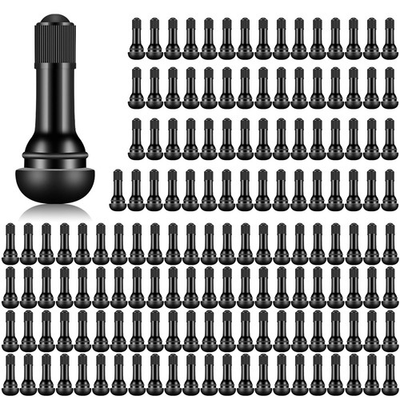 #ad #ad Tottist Tire Valve Stems Rubber Black Rubber Snap in ValvesTubeless Valve S... $32.92