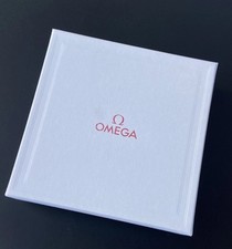 Boite cloche carton, coffret, écrin OMEGA montre bijoux 125 X 125 X 35