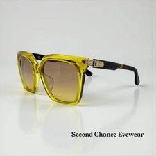 Chrome Hearts SMAKERASS GS-DT Yellow/Tortoise-Zeiss Lenses-Full Kit-New-57mm