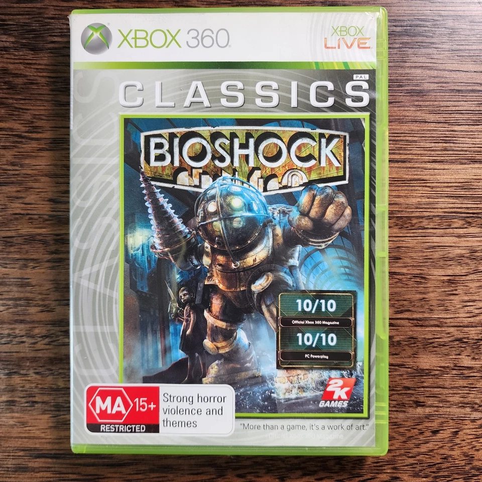 Bioshock 1 & 2 Microsoft Xbox 360 PAL Complete Free Shipping Australia  - Image 2 of 4