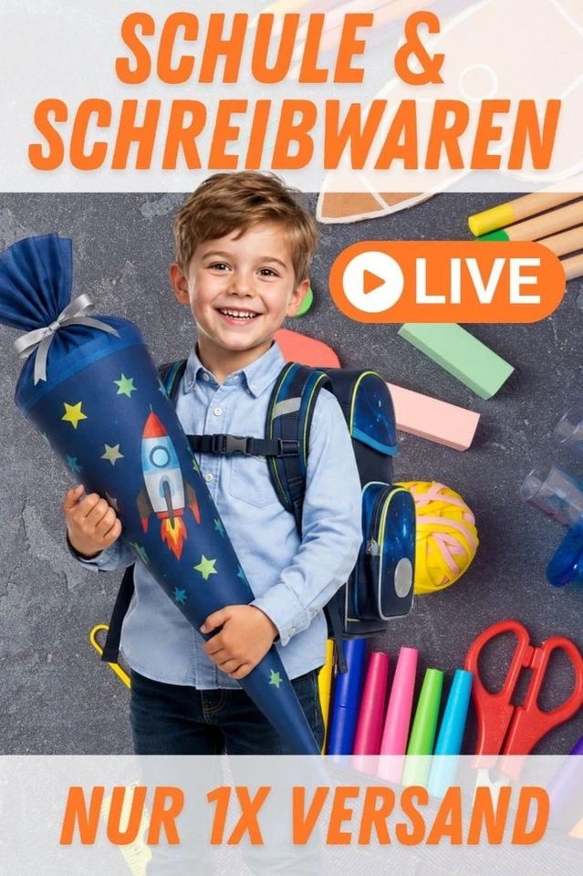 Schulbedarf Schreibwaren Schulanfang Nützliches Schnäppchen
