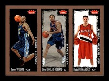 Rudy Fernandez / Chris Douglas-Roberts / Sonny Weems #247 2008-09 Fleer