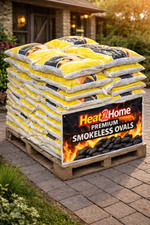 Low Ash, No Fillers – GOLD Standard- 1 Ton Premium Smokeless Coal 50x20kg bags