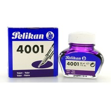 VINTAGE 1990s PELIKAN VIOLET FOUNTAIN PEN INK 30ML BOTTLE NEW OLD STOCK