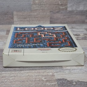 Loopz (Nintendo NES) Complete in Box CIB Authentic Tested 
