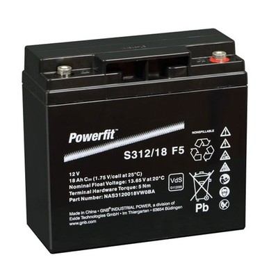 Sonnenschein Powerfit S312/18 F5 Akku Blei PB 12Volt 18Ah