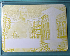 Olivia Dunne 1/1 2024 Leaf Printing Plate Multi Sport Livvy One of One Yellow 20
