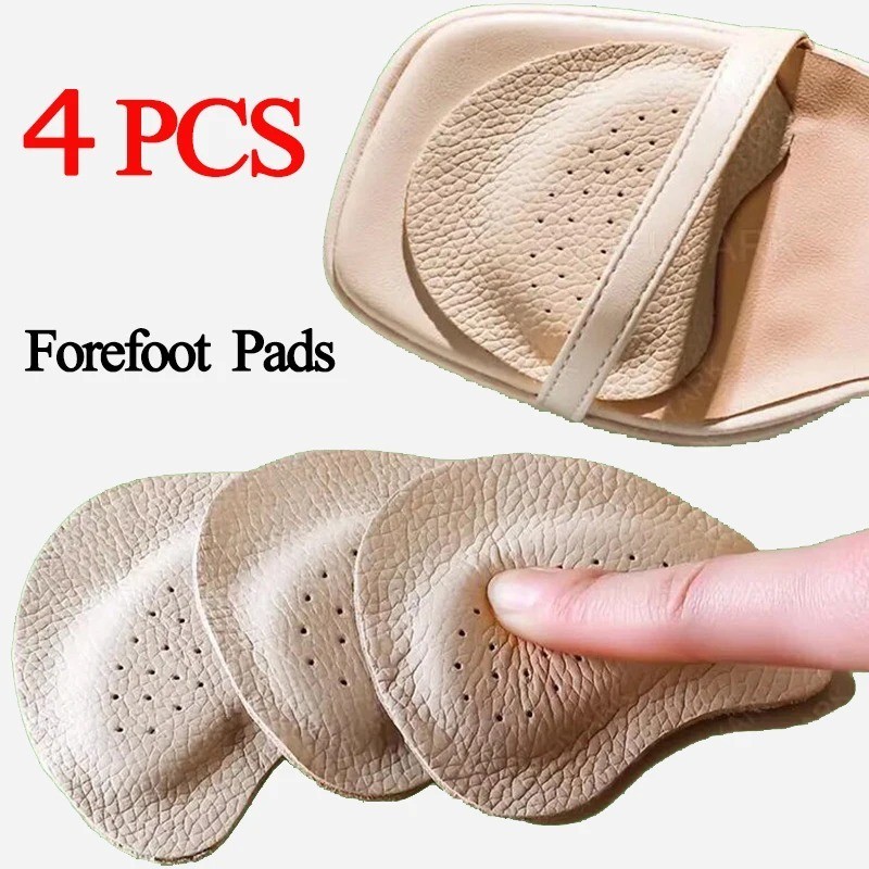 2 pares de almohadillas antideslizantes para el antepié para sandalias tacones altos insertos para zapatos