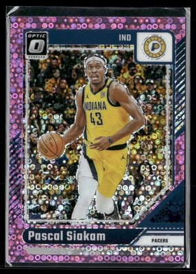 2024-25 Donruss Optic #187 Pascal Siakam Fast Break Pink #/25