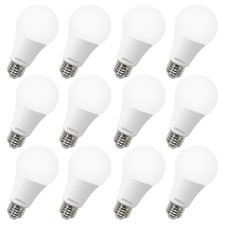 A19 Light Bulbs, 100 Watt Equivalent LED Bulbs, 5000K Daylight, 1500 LM, 1500...