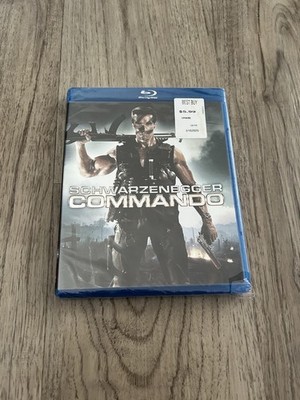 Commando (Blu-ray, Arnold Schwarzenegger, 20th Century Fox, Brand New)