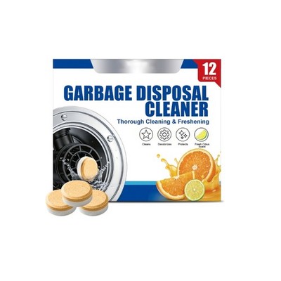 12PCS Long Lasting Garbage Disposal Freshener Tablets Deep Cleans and Deodorizes