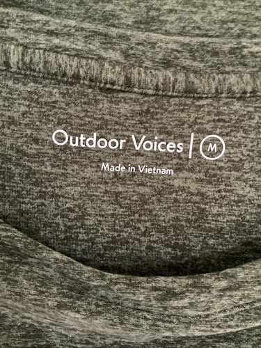 outdoor voices M Green Sweat Pants Top Matching Athleisure Wear - Picture 3 of 8
