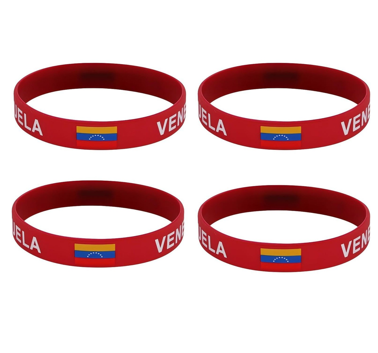 Toyvian Lot De 20 Bracelets Silicone Drapeau Français – Supporters De Foot, Fêtes Nationales, Élastiques Unisexes 6,5 Cm