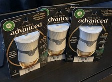 LOT OF 3 AIR WICK ADVANCED PLUG-IN SCENTED OIL WARMERS FOR REFILLS NEW SEALED
