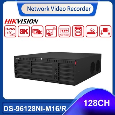 Hik DS-96128NI-M16/R 128CH 32MP Network Video Recorder for Security Camera