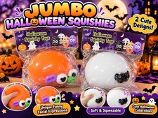 Halloween Squishy Toys DIY Stress Relief Fidget 2 Pc