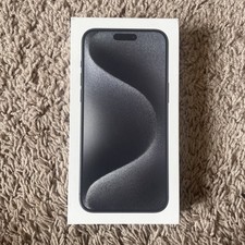 Original BOX for APPLE iPhone 15 Pro Max iPhone Box Empty - BLACK TITANIUM
