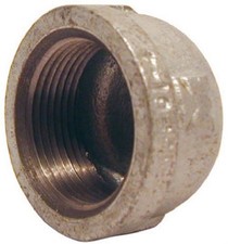 STZ Industries 2 in. FIP each Galvanized Malleable Iron Cap (Pack of 5)
