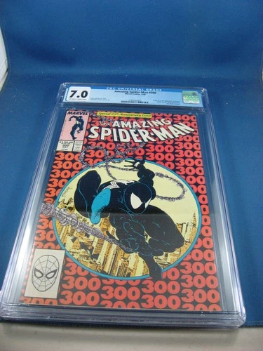 AMAZING SPIDERMAN 300 CGC 7.0 VENOM MCFARLANE 1988 MARVEL