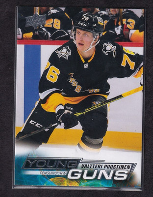 2022-23 Upper Deck Series 1 - Young Guns Valtteri Puustinen #237 (RC)