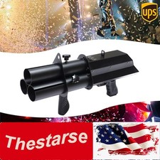 3 Head Confetti Gun Confetti Machine Wedding Stage Effect Cannon Launcher 3-5m