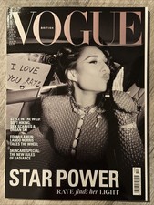 British Vogue UK Magazine Raye October 2025 Star Power