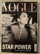British Vogue UK Magazine Raye October 2025 Star Power