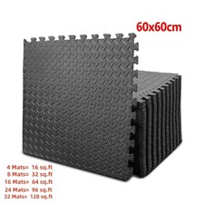 8x EVA Interlocking Mat Thick Heavy Duty Floor Mats Soft Foam GYM Flooring 10 MM