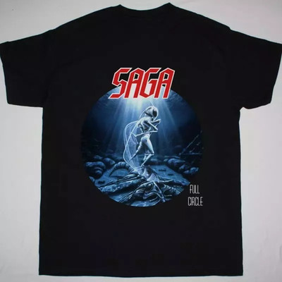 Saga Band Full Circle Album T Shirt Full Size S-5XL TT470