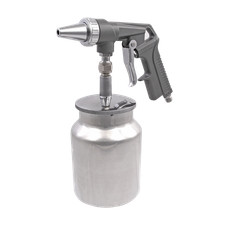 Image of Sealey Sandblasting Gun With 6mm Nozzle 14-18cfm 90-120psi - Silver SSG8