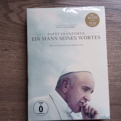 Papst Franziskus Ein Mann seines Wortes - Von Wim Wenders - DVD + BUCH NEU OVP