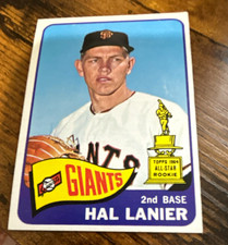Topps 1964 Hal Lanier #118 San Francisco Giants Baseball Card Rookie. rookie card picture