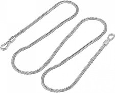 uxcell Purse Chain Strap - 39" x 0.24" Flat Chain Strap Handbag Chains Accessory