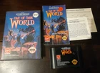 Out of This World (Sega Genesis, 1994) CIB Complete in Box w/ Manual + REG Card!