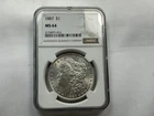 1887 P Morgan Silver Dollar NGC MS64