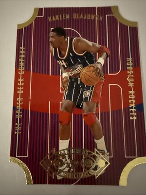 1996-97 Upper Deck Fast Break Connections Hakeem Olajuwon Rockets FB5