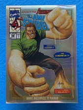 Sandman 2024 Skybox Marvel Masterpieces '92 Platinum Variant Rainbow #77-V