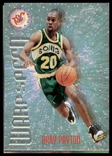 1995-96 Stadium Club #WS3 Gary Payton Warp Speed