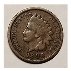1898 Indian Head 1C-Very Good-Nice Circulated Coin-Classic Small Cent- #3