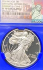 2016 W $1 PROOF AMERICAN SILVER EAGLE LETTERED EDGE CONGRAT NGC PF70 ULTRA CAMEO