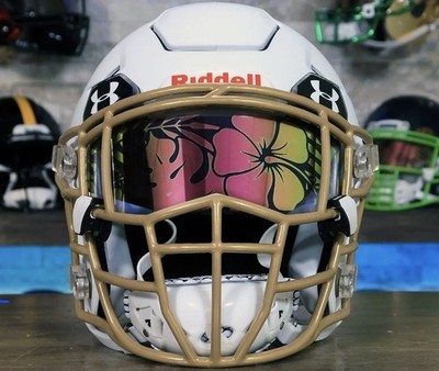 BLACK ZUTI CRUSADER EG 808 for RIDDELL SPEEDFLEX FOOTBALL HELMET