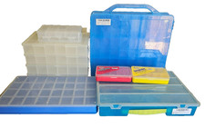Lot of Bead Storage Containers
